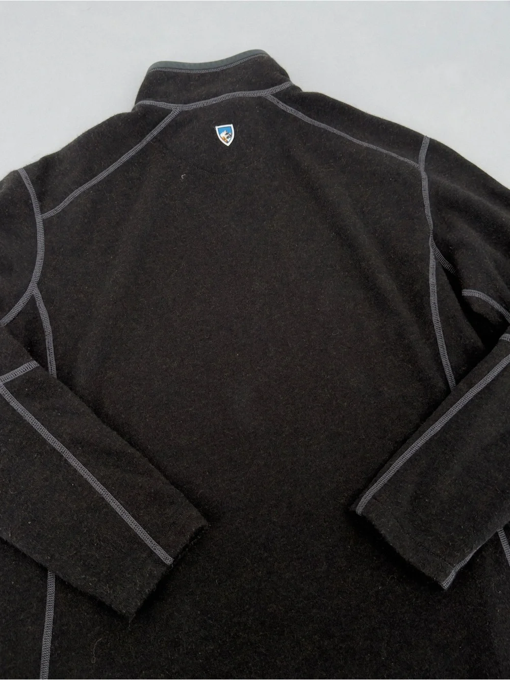 Kuhl Black Revel 1/4 Zip Pullover Sz XL Mens